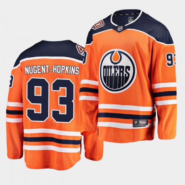 Ryan Nugent-Hopkins #93 Oilers 40th Anniversary 20...