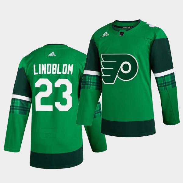 Oskar Lindblom Flyers 2020 St. Patrick's Day Green...