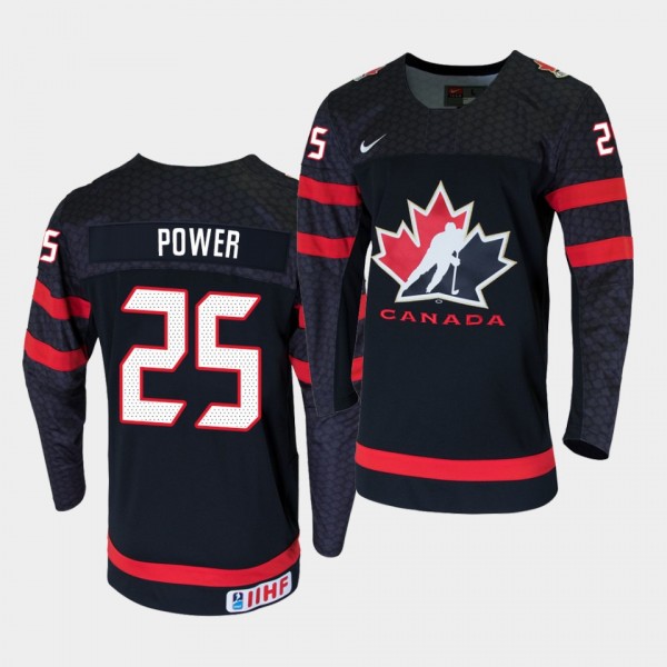 Canada Team 25 Owen Power 2021 IIHF World Champion...