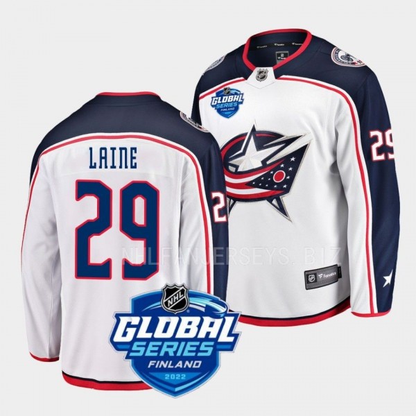 Patrik Laine Columbus Blue Jackets 2022 NHL Global...
