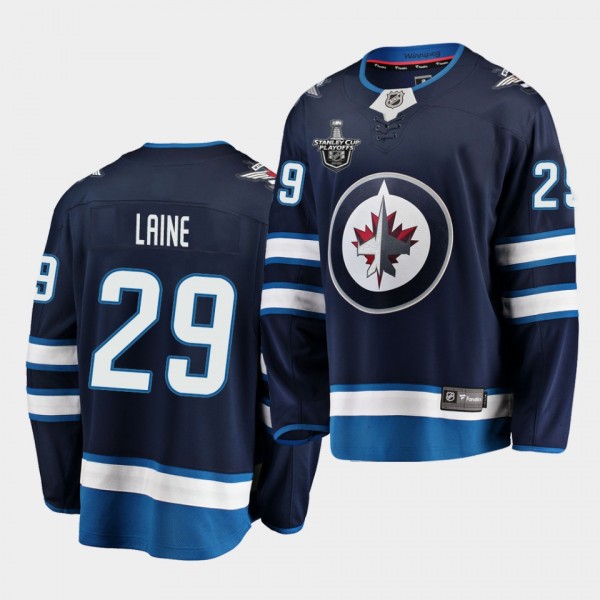 Patrik Laine #29 Jets 2020 Stanley Cup Playoffs Na...