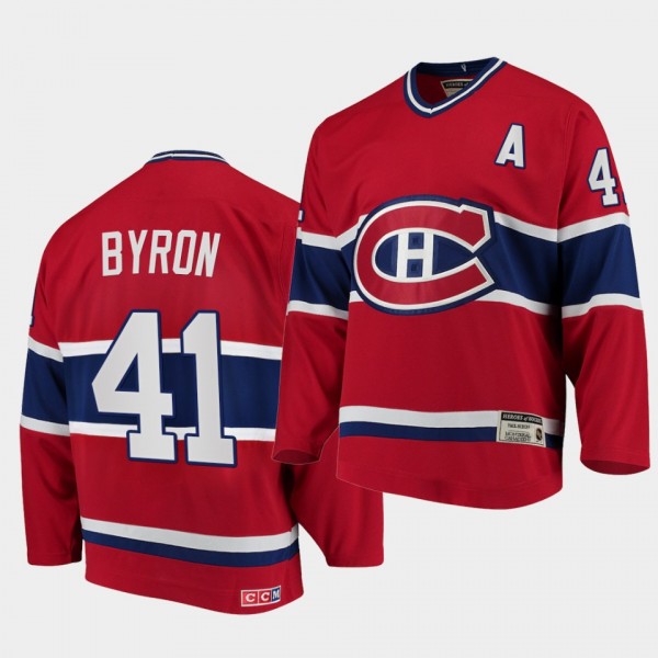 Paul Byron Canadiens #41 Heroes of Hockey Authenti...
