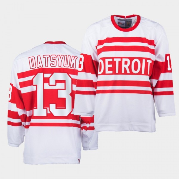 Pavel Datsyuk #13 Detroit Red Wings Retro Vintage ...