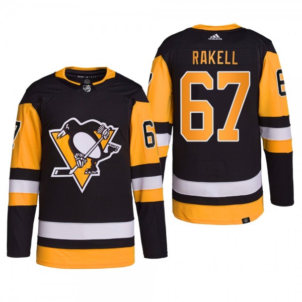 2022 Pittsburgh Penguins Rickard Rakell Home Jerse...