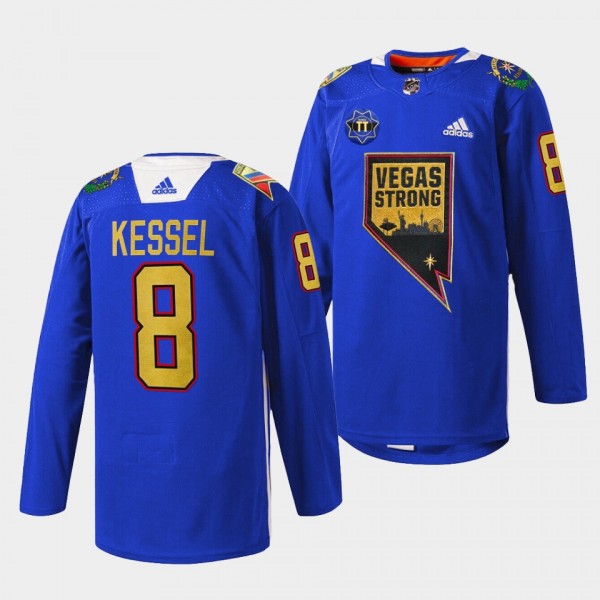 Golden Knights Phil Kessel Blue Nevada Day First R...