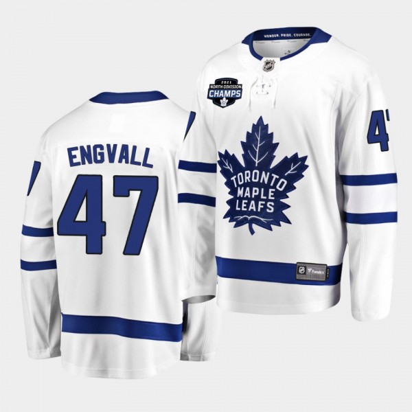 Maple Leafs Pierre Engvall 2021 North Division Cha...