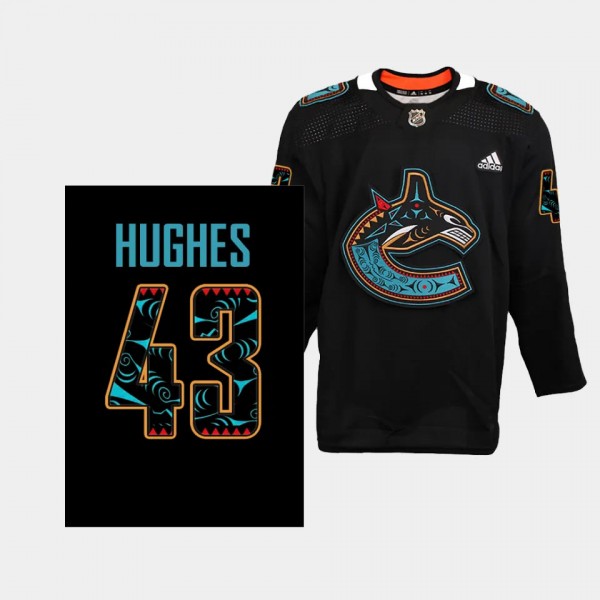 Vancouver Canucks First Nations 2023 Quinn Hughes ...