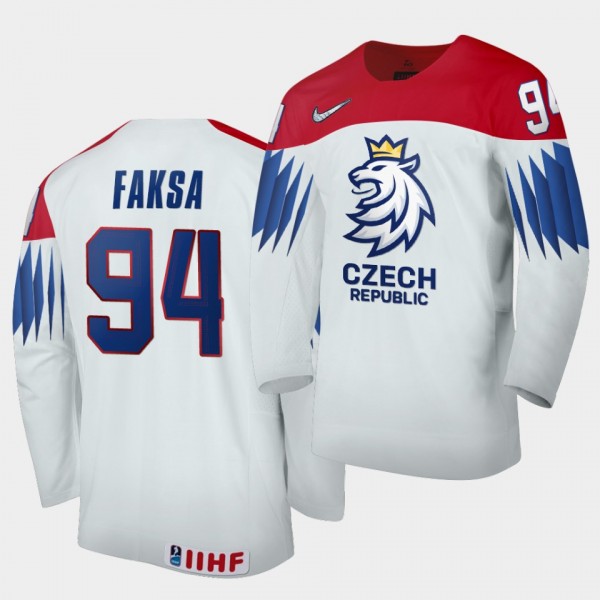 Czech Republic Radek Faksa 2020 IIHF World Champio...