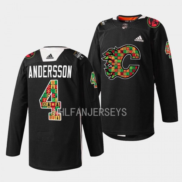 Calgary Flames 2023 Black History Month Rasmus And...