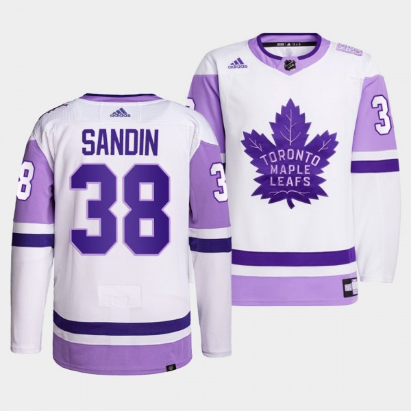 Toronto Maple Leafs Rasmus Sandin 2021 HockeyFight...