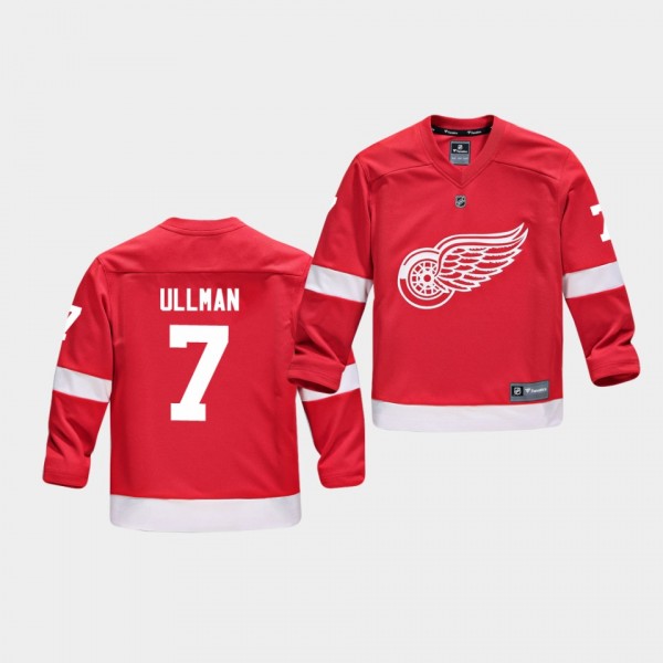 Youth Jersey Norm Ullman #7 Detroit Red Wings Repl...