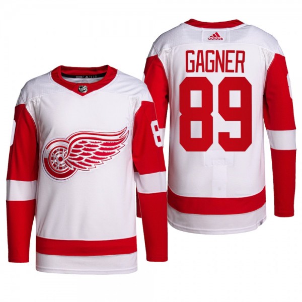 Detroit Red Wings Away Sam Gagner Primegreen Authe...