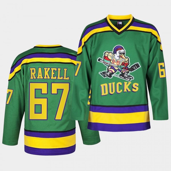 Rickard Rakell Anaheim Ducks Heritage Classic Gree...