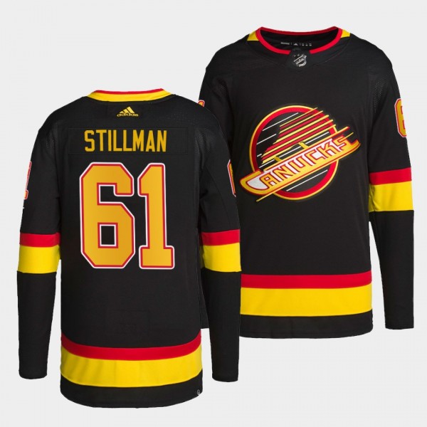 Riley Stillman #61 Vancouver Canucks 2022-23 Authe...