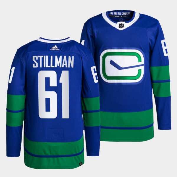 Riley Stillman #61 Vancouver Canucks 2022-23 Prime...