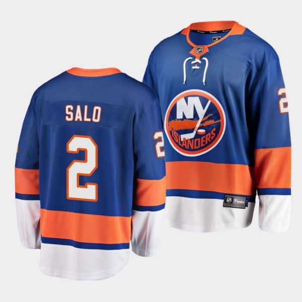 Robin Salo New York Islanders 2021-22 Home Royal Player Jersey Men