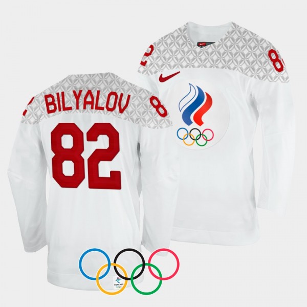 Timur Bilyalov Russia Hockey 2022 Winter Olympics ...