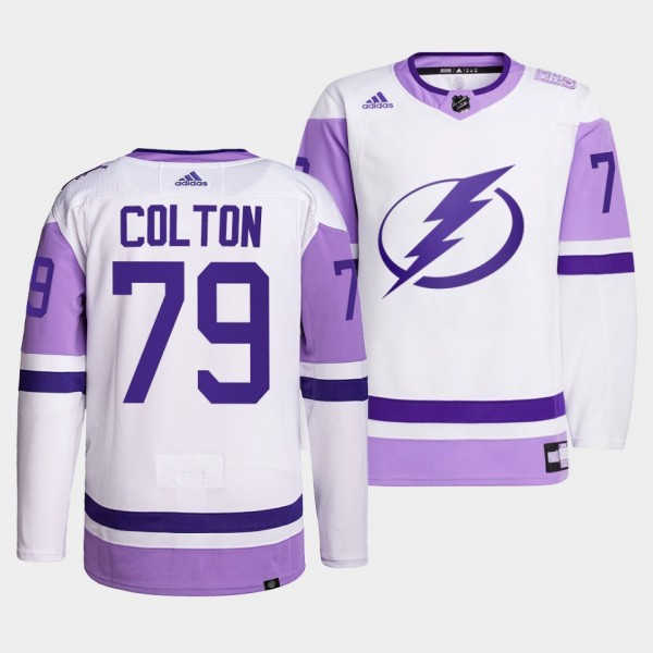 Tampa Bay Lightning Ross Colton 2021 HockeyFightsC...
