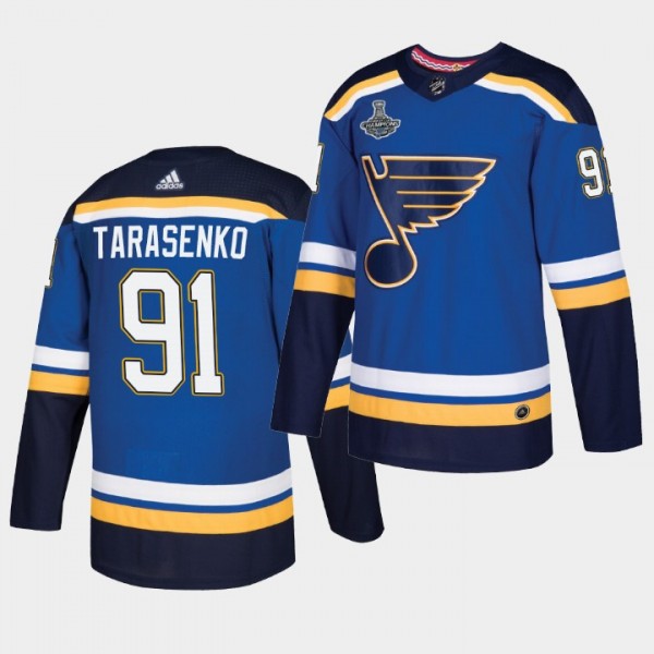Vladimir Tarasenko #91 Blues 2019 Stanley Cup Cham...