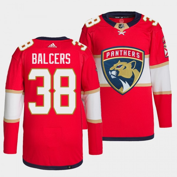 Rudolfs Balcers #38 Florida Panthers Primegreen Authentic Red Jersey Home