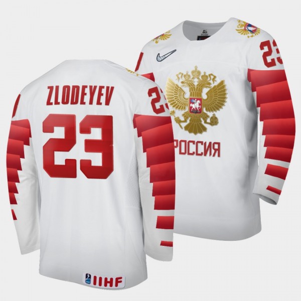 Dmitri Zlodeyev Russia Hockey 2022 IIHF World Juni...