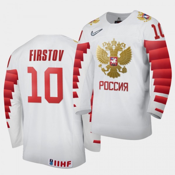 Vladislav Firstov Russia Team 2021 IIHF World Juni...