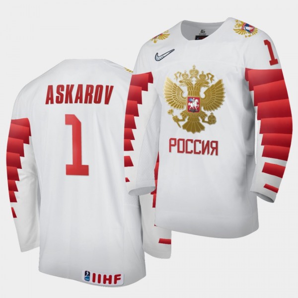 Yaroslav Askarov Russia Team 2021 IIHF World Junio...