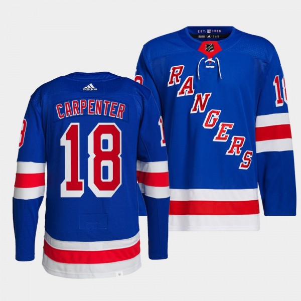 Ryan Carpenter #18 New York Rangers 2022 Primegree...