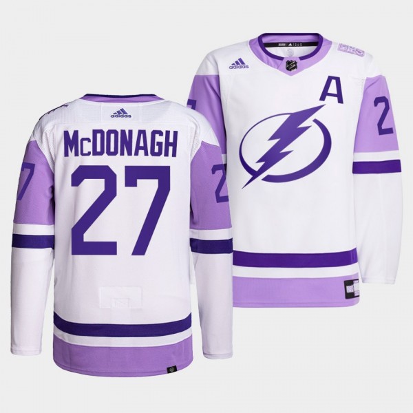 Tampa Bay Lightning Ryan McDonagh 2021 HockeyFight...