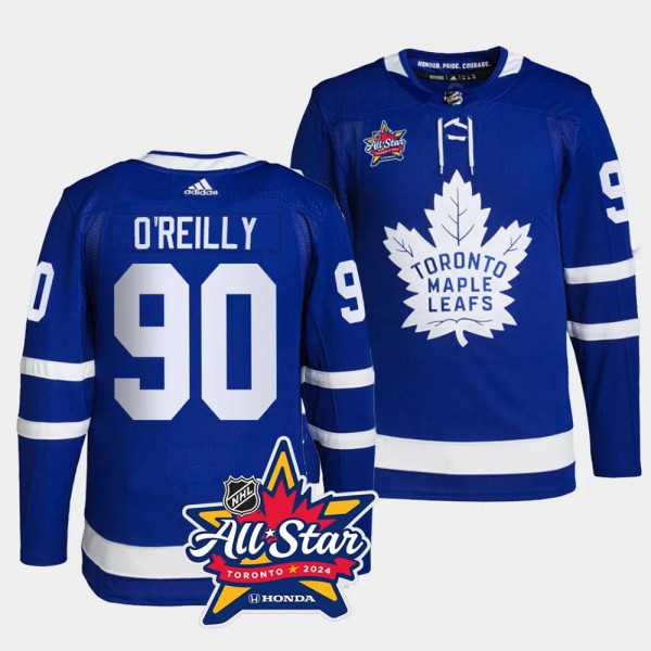 2024 NHL All-Star Logo Toronto Maple Leafs Ryan O'...