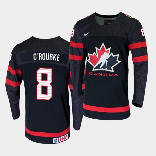 Ryan O'Rourke 2019 Hlinka Gretzky Cup Black Jersey