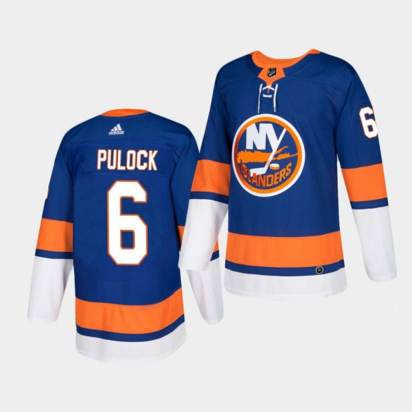 Ryan Pulock #6 Islanders Authentic Home Men's Jersey