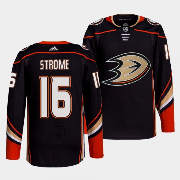 Ryan Strome Ducks 2022 Primegreen Authentic Black ...