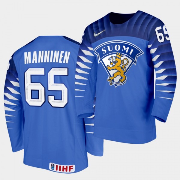 Sakari Manninen 2020 IIHF World Championship #65 A...