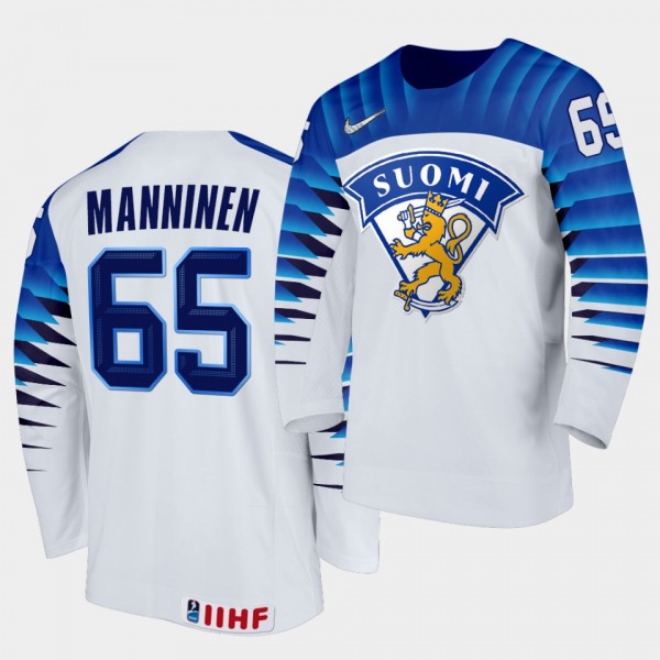 Sakari Manninen 2020 IIHF World Championship White...
