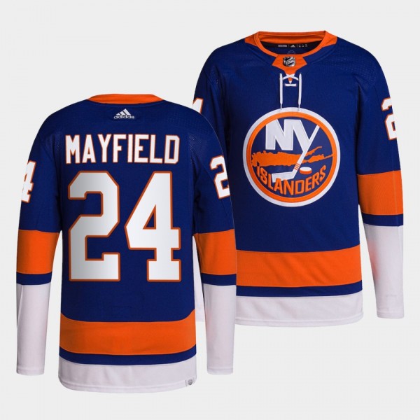 New York Islanders 2022 Home Scott Mayfield #24 Ro...