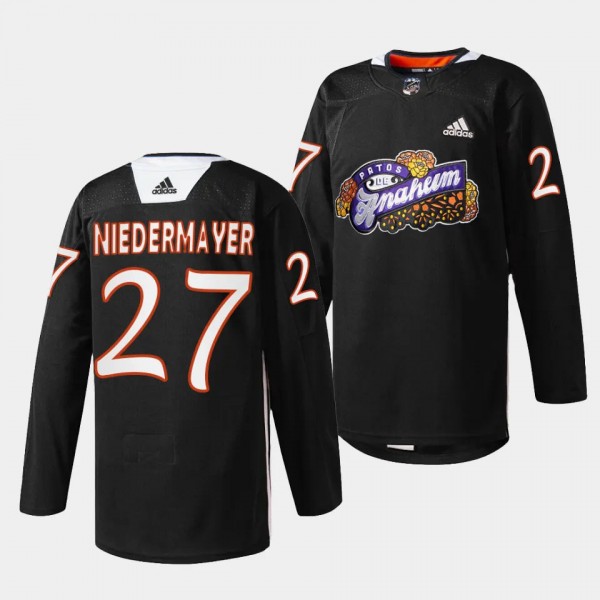 2023 Dia de Muertos Scott Niedermayer Anaheim Duck...