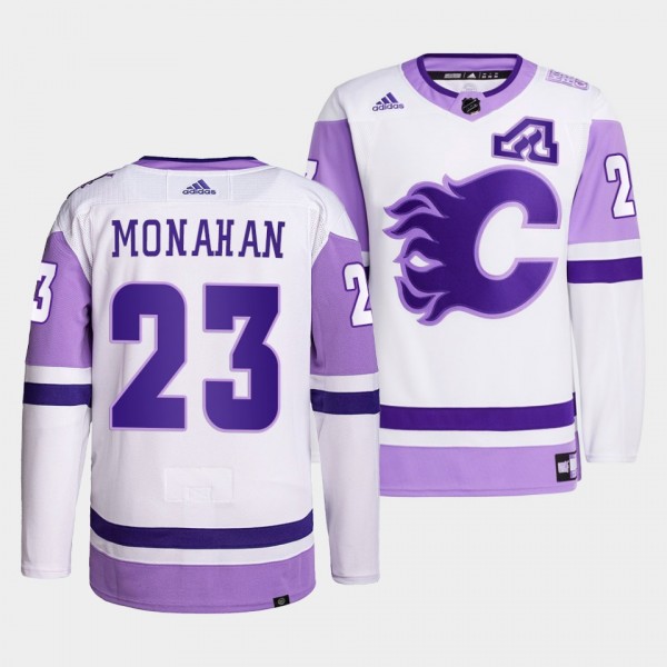 Calgary Flames Sean Monahan 2021 HockeyFightsCance...