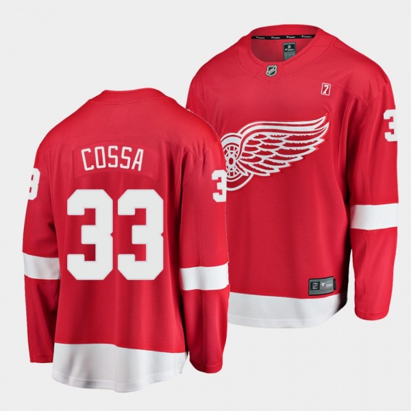 Sebastian Cossa Detroit Red Wings 2021 NHL Draft J...
