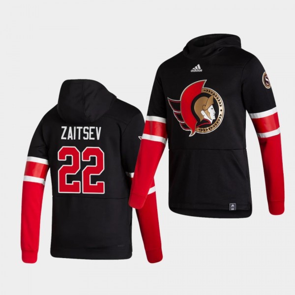 Ottawa Senators Nikita Zaitsev 2021 Reverse Retro ...