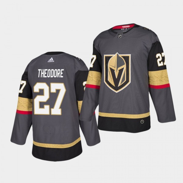 Shea Theodore #27 Golden Knights Authentic Men's J...