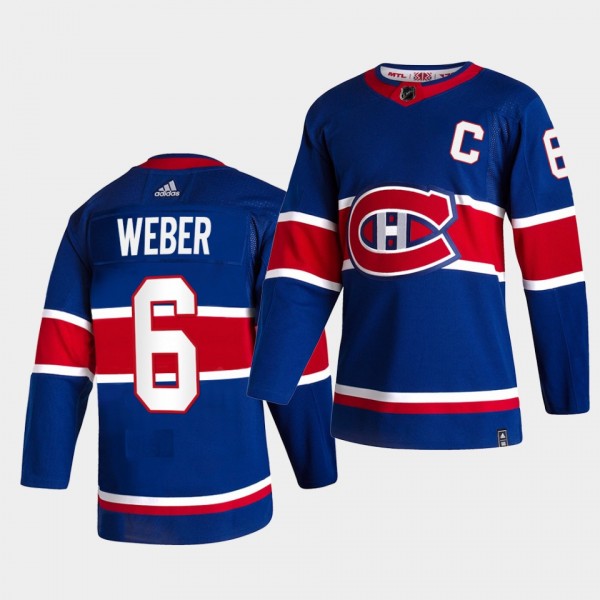 Montreal Canadiens 2021 Reverse Retro Shea Weber R...