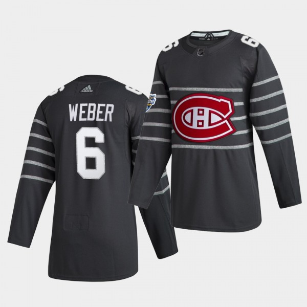 Shea Weber #6 Montreal Canadiens 2020 NHL All-Star...