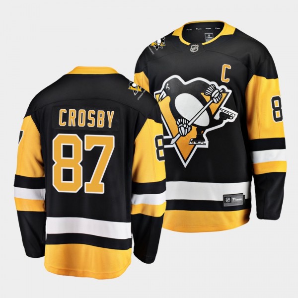 Sidney Crosby Pittsburgh Penguins 2021-22 Home Bla...