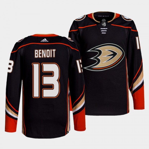 Anaheim Ducks Primegreen Authentic Simon Benoit #1...