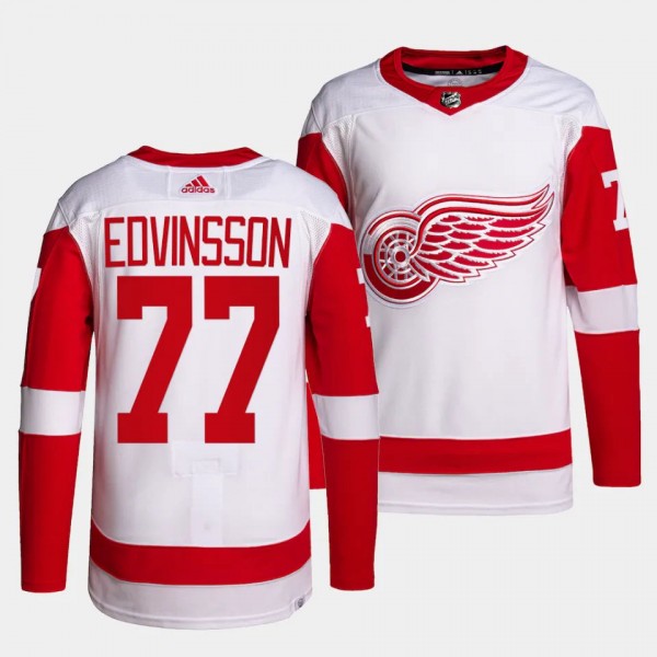 Detroit Red Wings Authentic Pro Simon Edvinsson #7...
