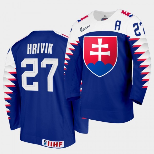 Marek Hrivik Slovakia Team 2021 IIHF World Champio...