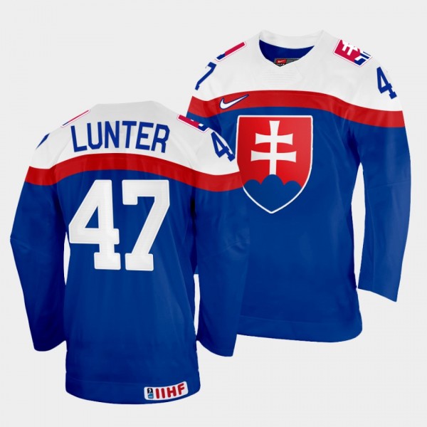 Mario Lunter 2022 IIHF World Championship Slovakia...