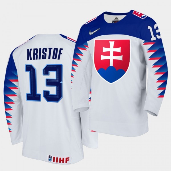 Slovakia Team Michal Kristof 2021 IIHF World Champ...