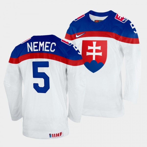 Slovakia Hockey #5 Simon Nemec 2022 IIHF World Cha...
